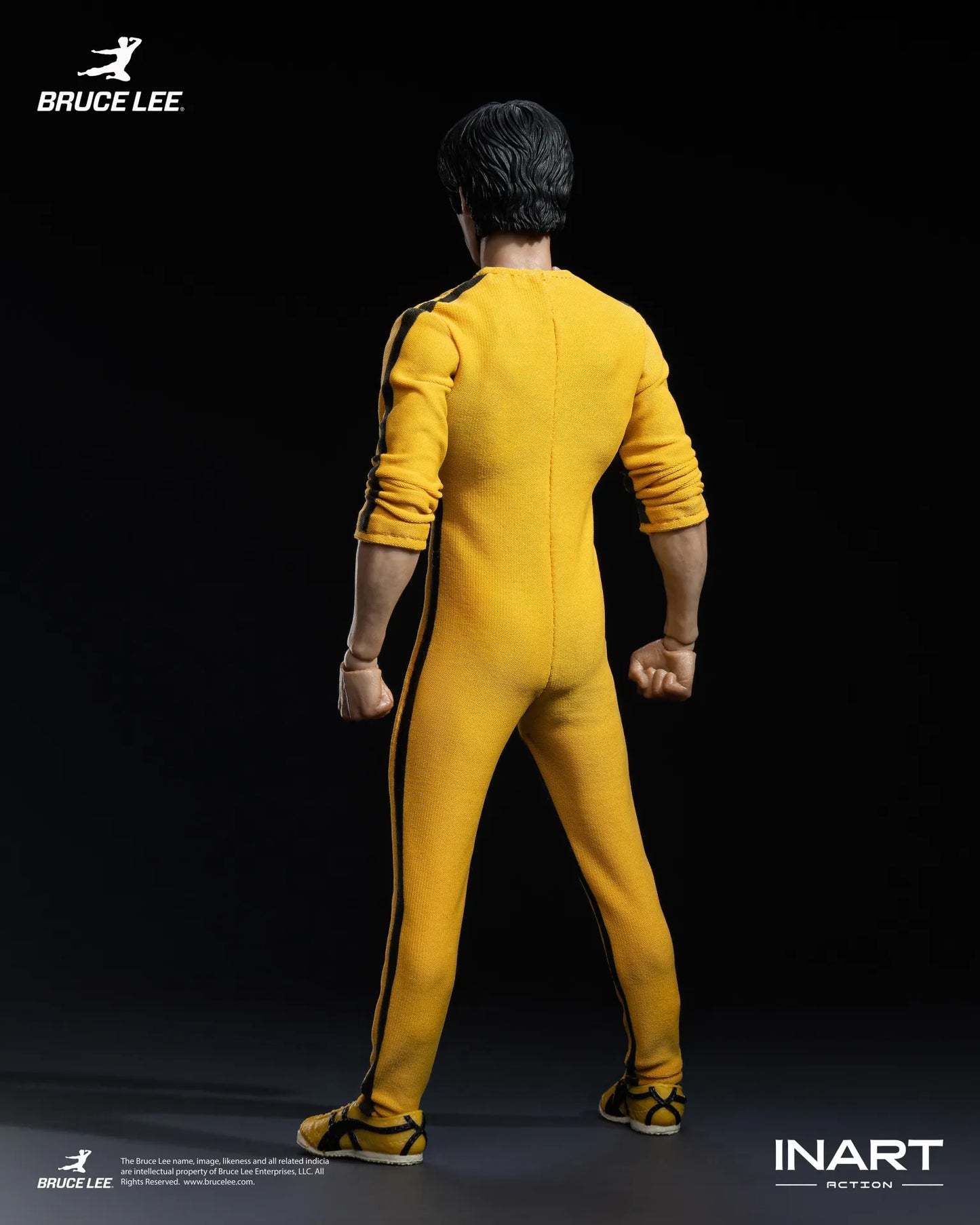Bruce Lee (yellow Jumpsuit) 1/12 Collectible Figure