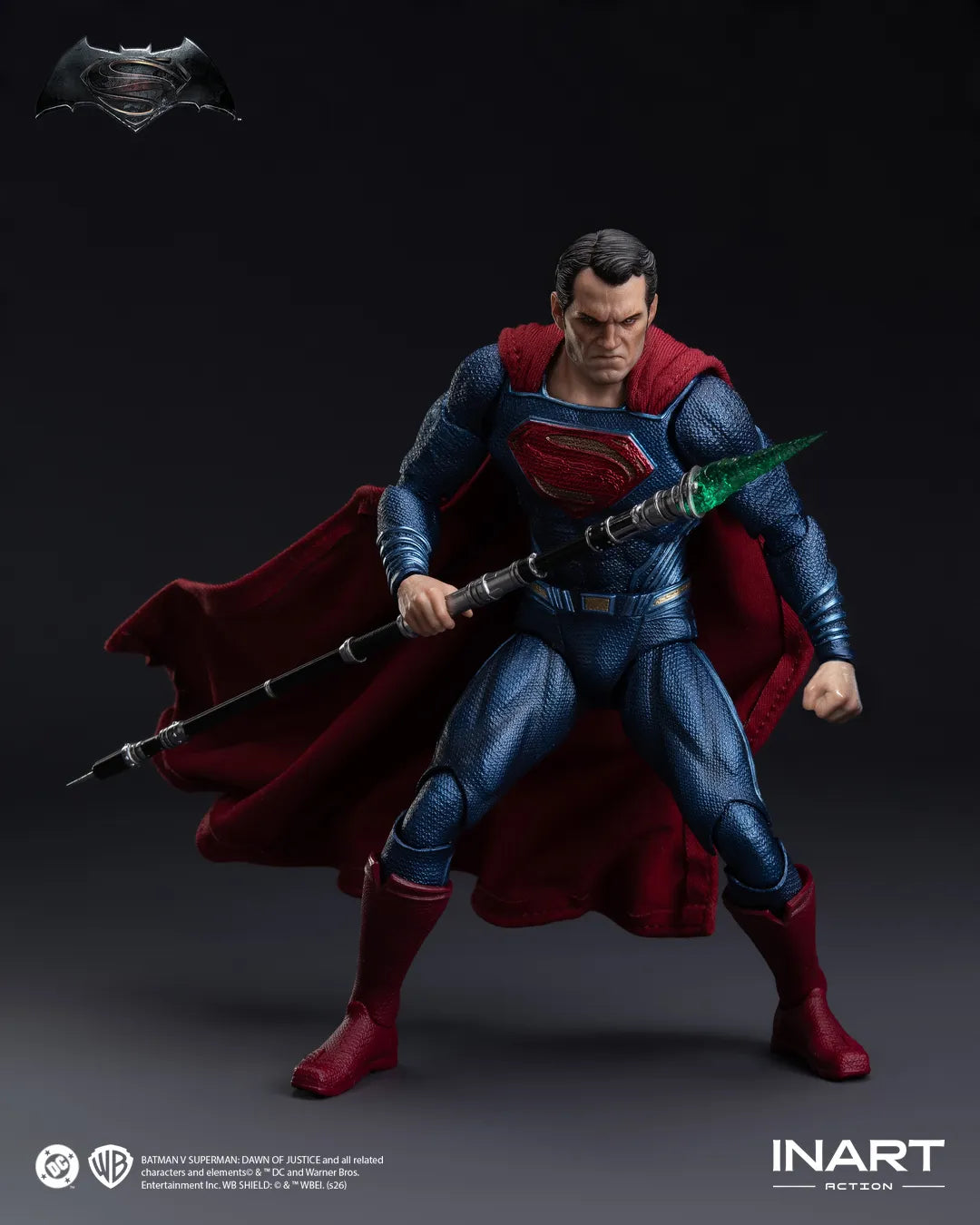 Bvs Dawn Of Justice Superman 1/12 Action Figure