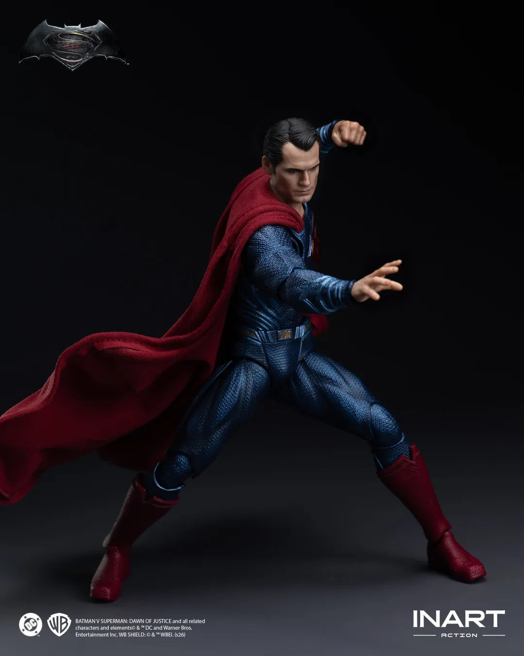 Bvs Dawn Of Justice Superman 1/12 Action Figure
