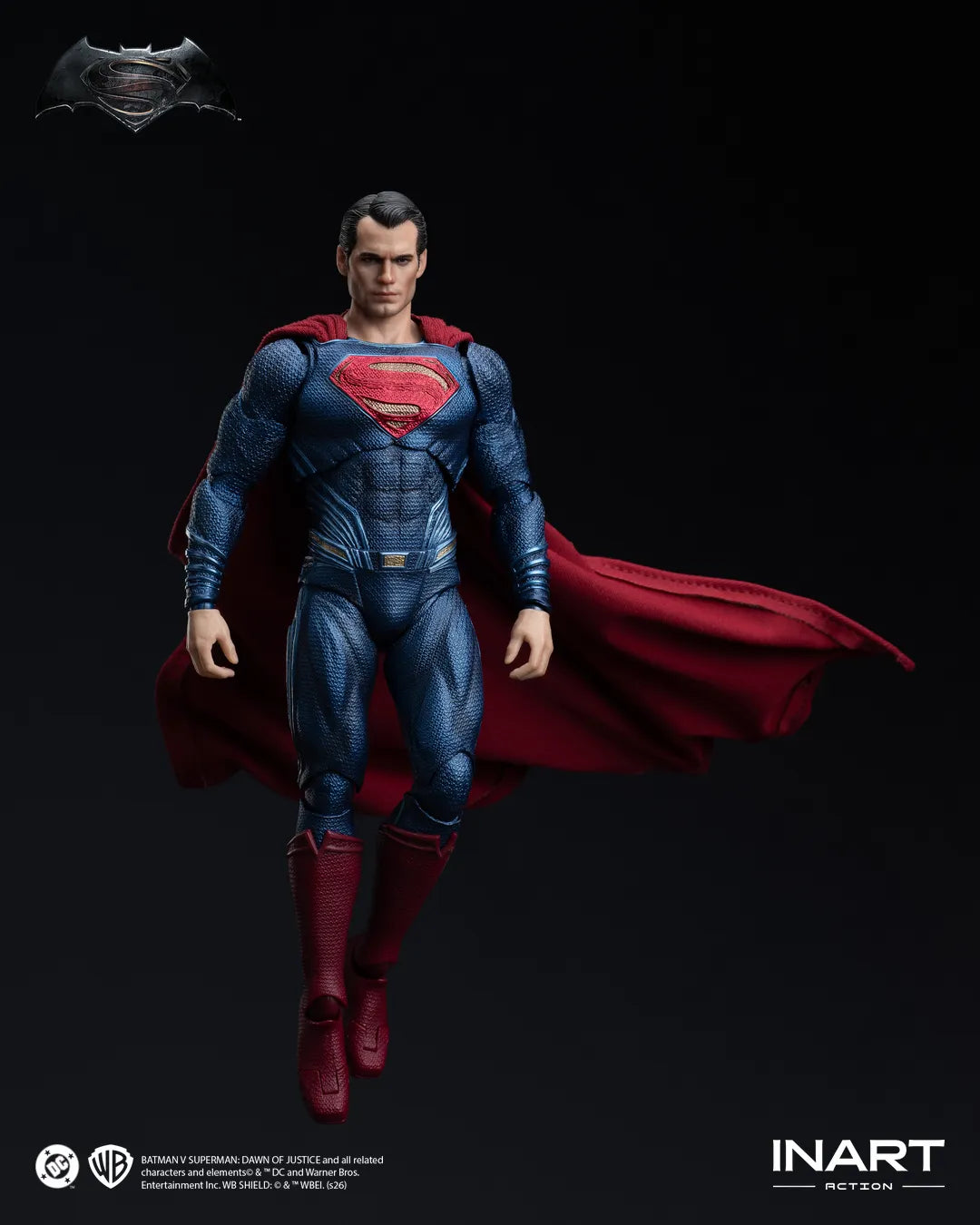 Bvs Dawn Of Justice Superman 1/12 Action Figure