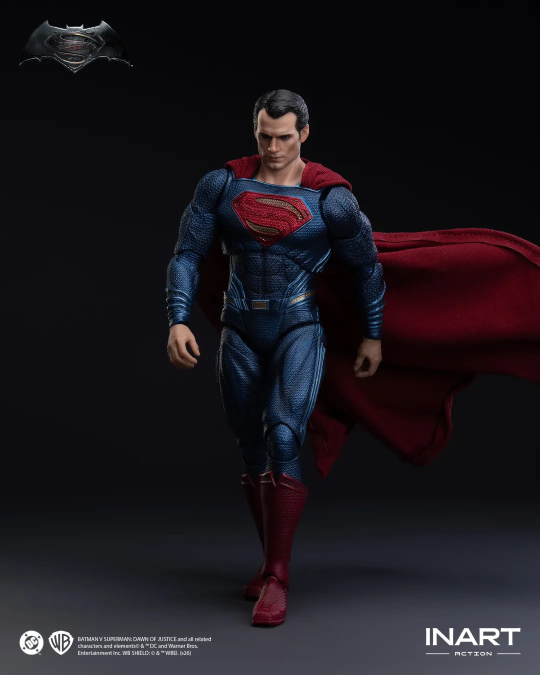 Bvs Dawn Of Justice Superman 1/12 Action Figure