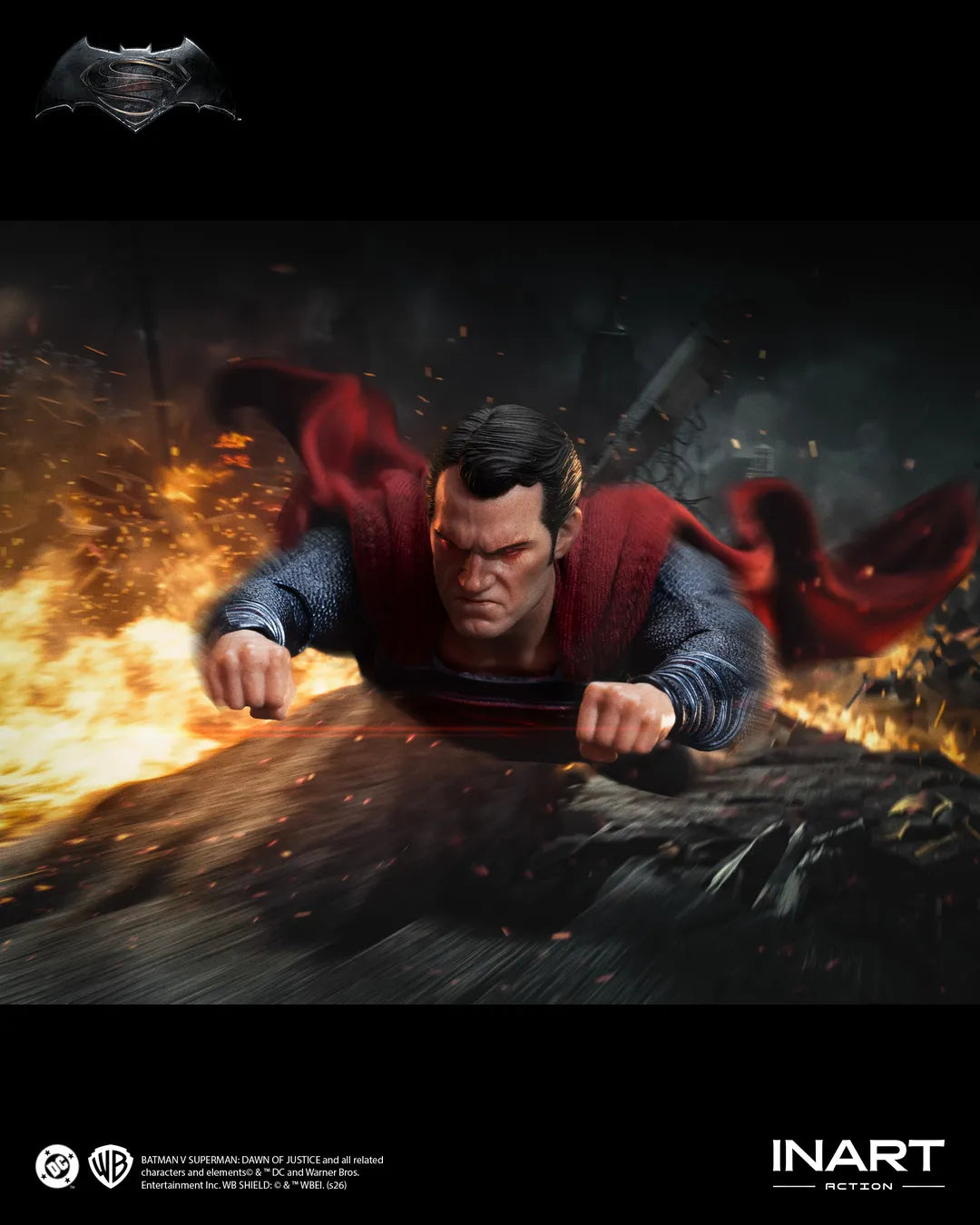 Bvs Dawn Of Justice Superman 1/12 Action Figure
