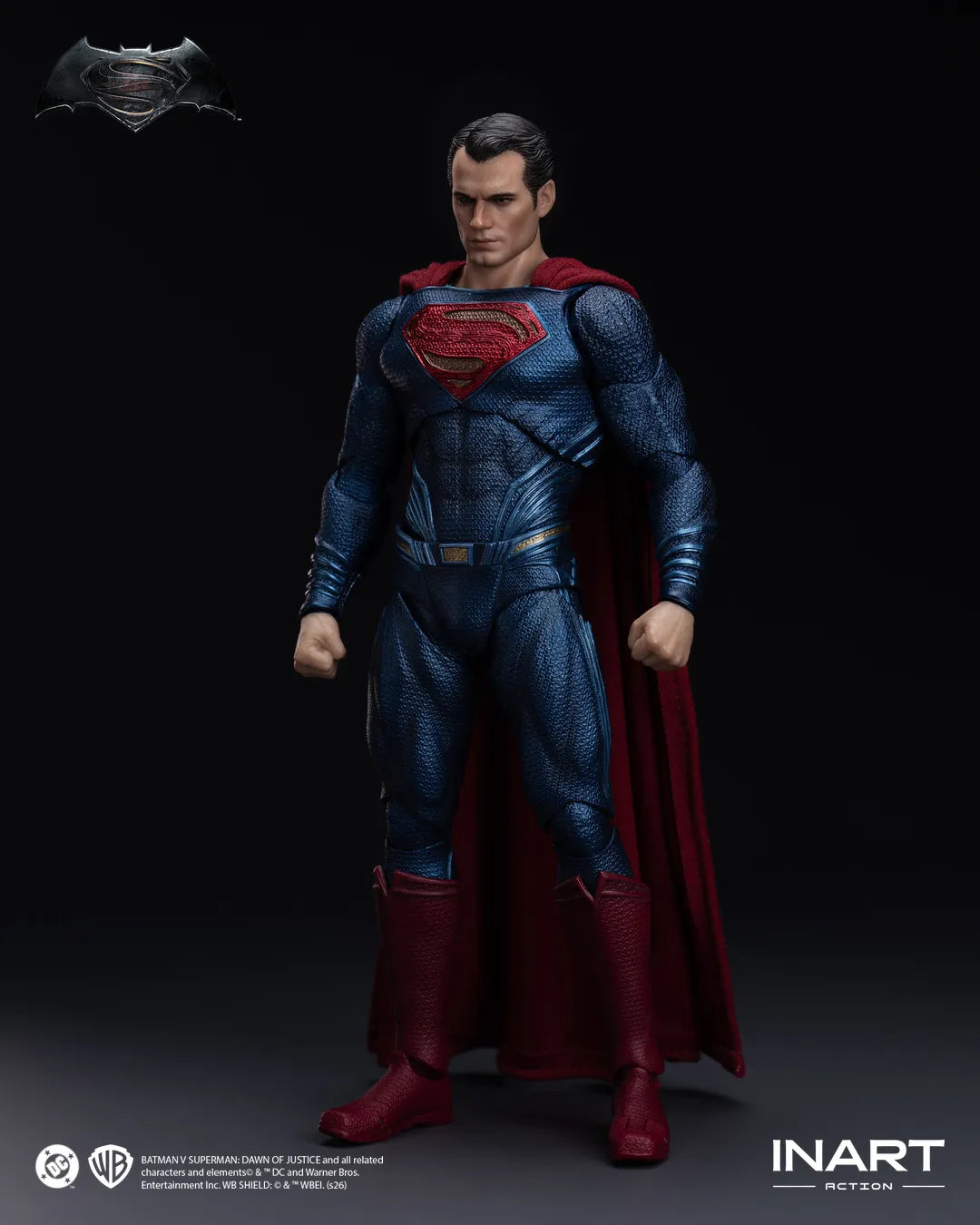 Bvs Dawn Of Justice Superman 1/12 Action Figure