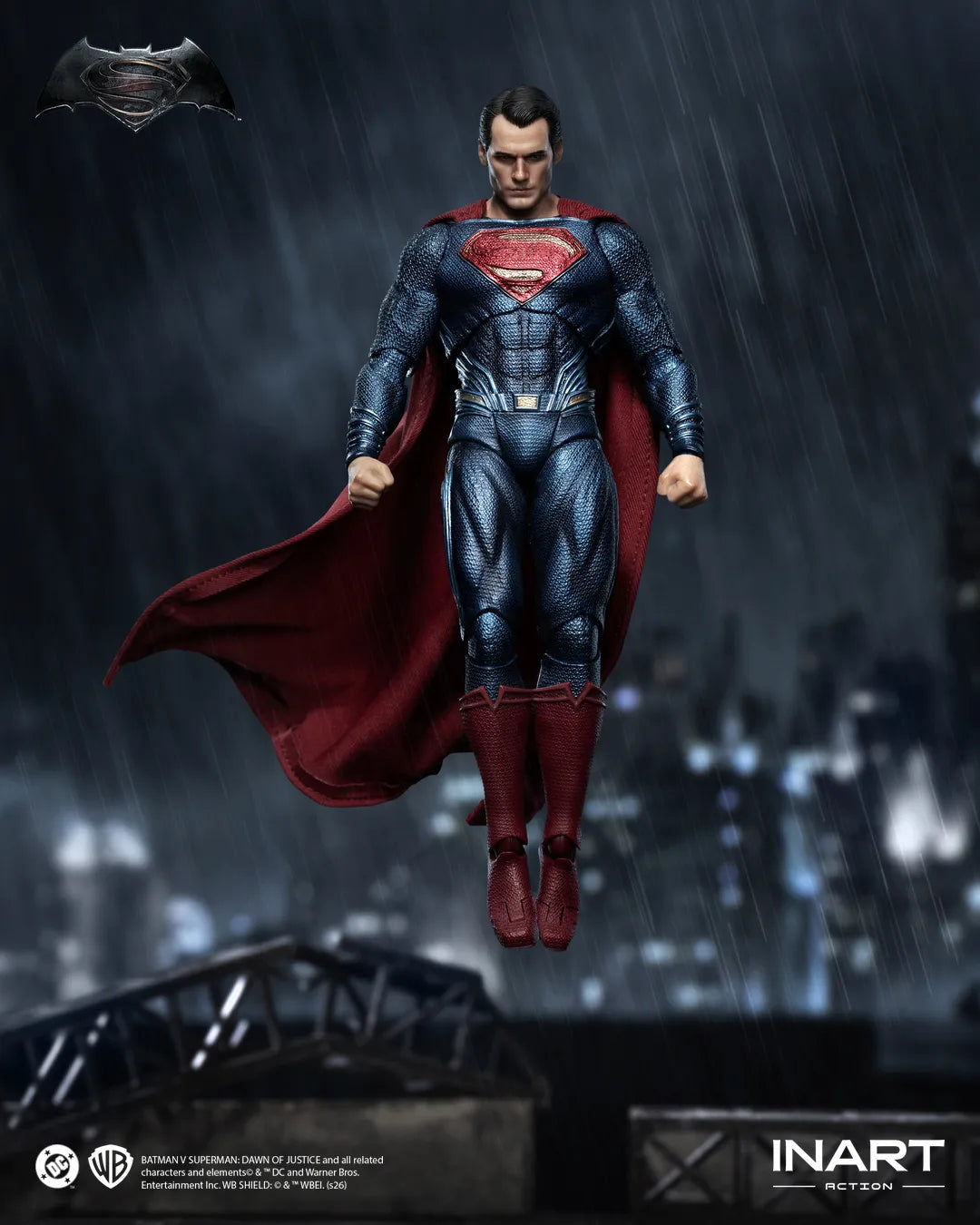 Bvs Dawn Of Justice Superman 1/12 Action Figure