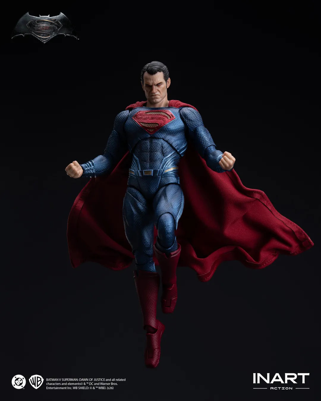 Bvs Dawn Of Justice Superman 1/12 Action Figure