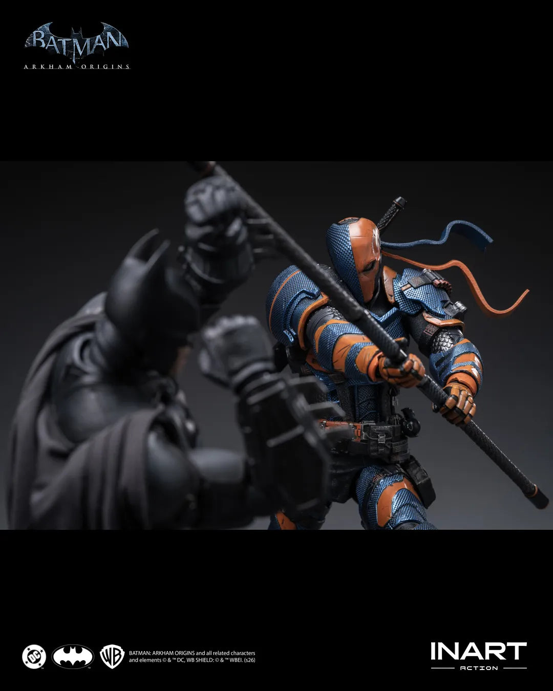 Batman Arkham Origins Deathstroke 1/12 Action Figure