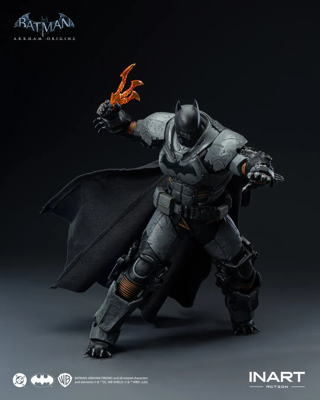 Batman Arkham Origins Batman (xe Suit) 1/12 Action Figure