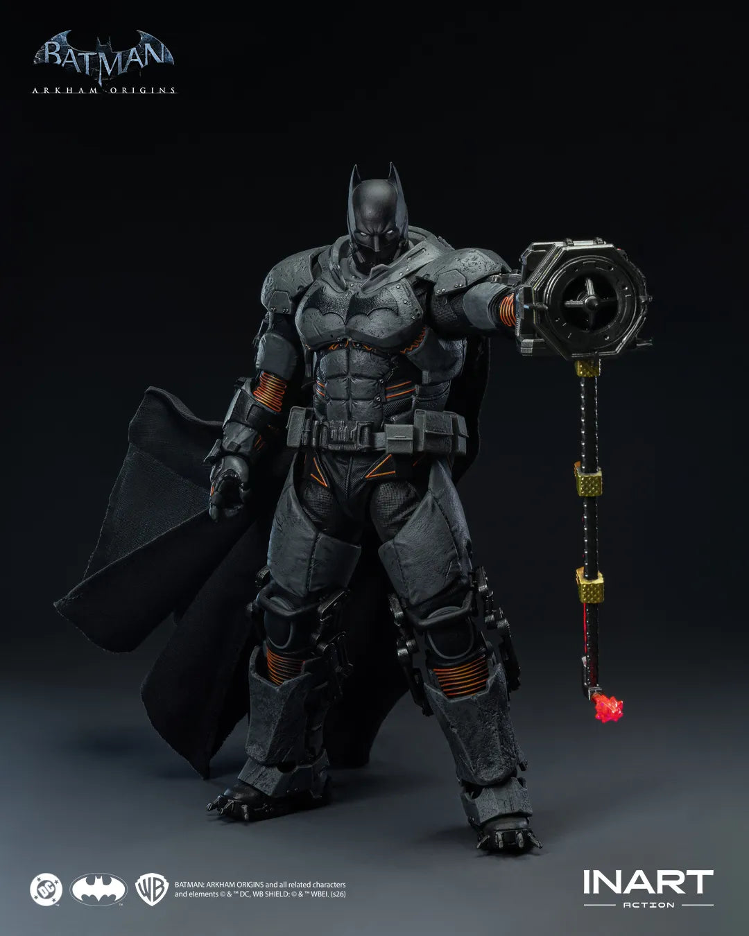 Batman Arkham Origins Batman (xe Suit) 1/12 Action Figure