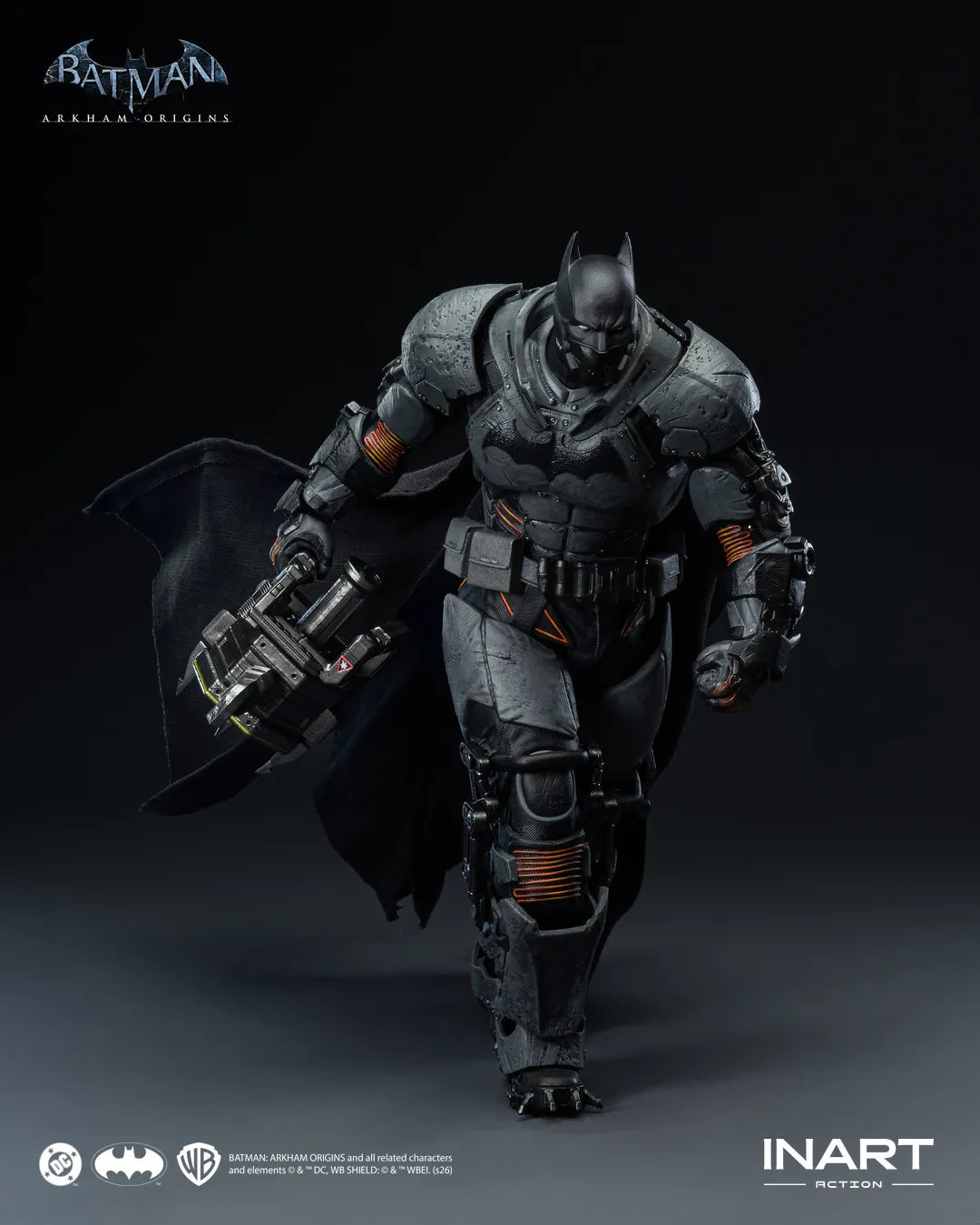 Batman Arkham Origins Batman (xe Suit) 1/12 Action Figure