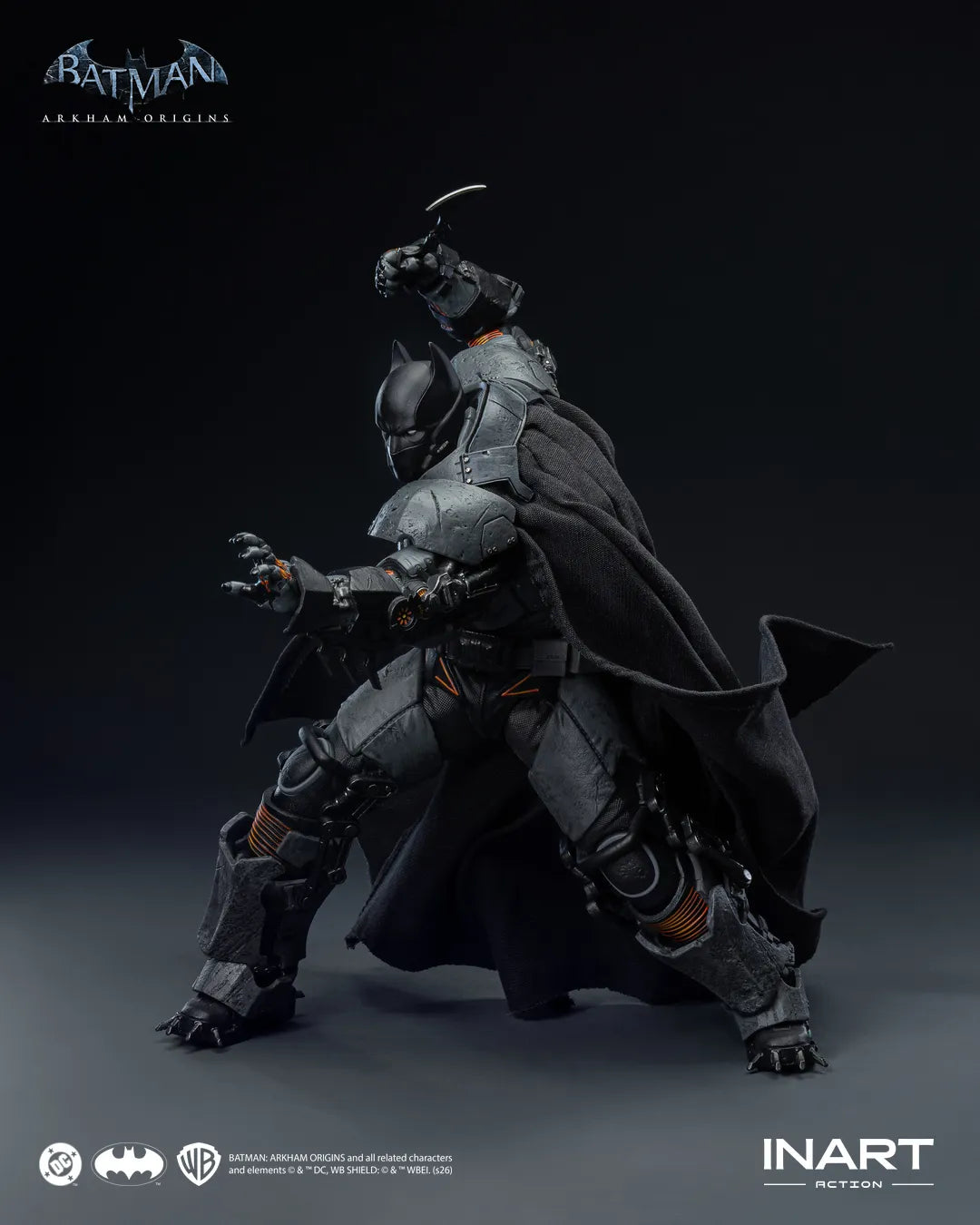 Batman Arkham Origins Batman (xe Suit) 1/12 Action Figure