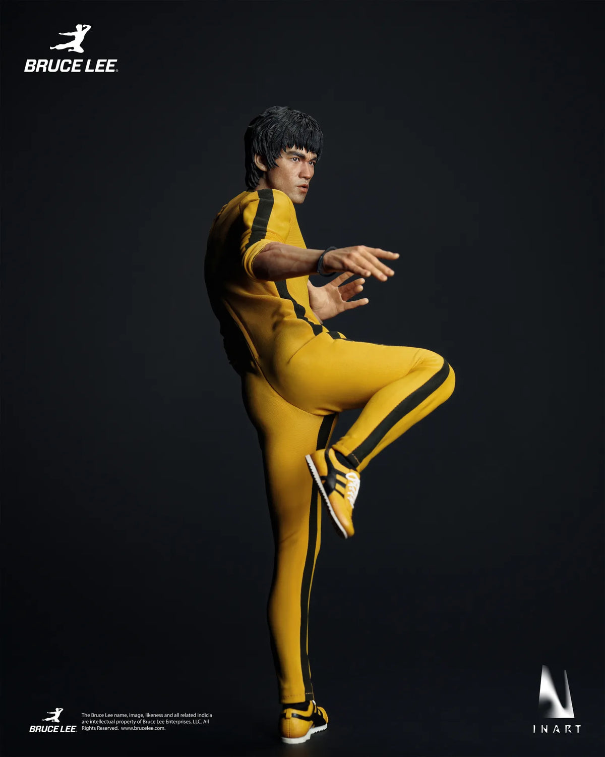 Bruce Lee (yellow Jumpsuit) 1/6 Collectible Figure