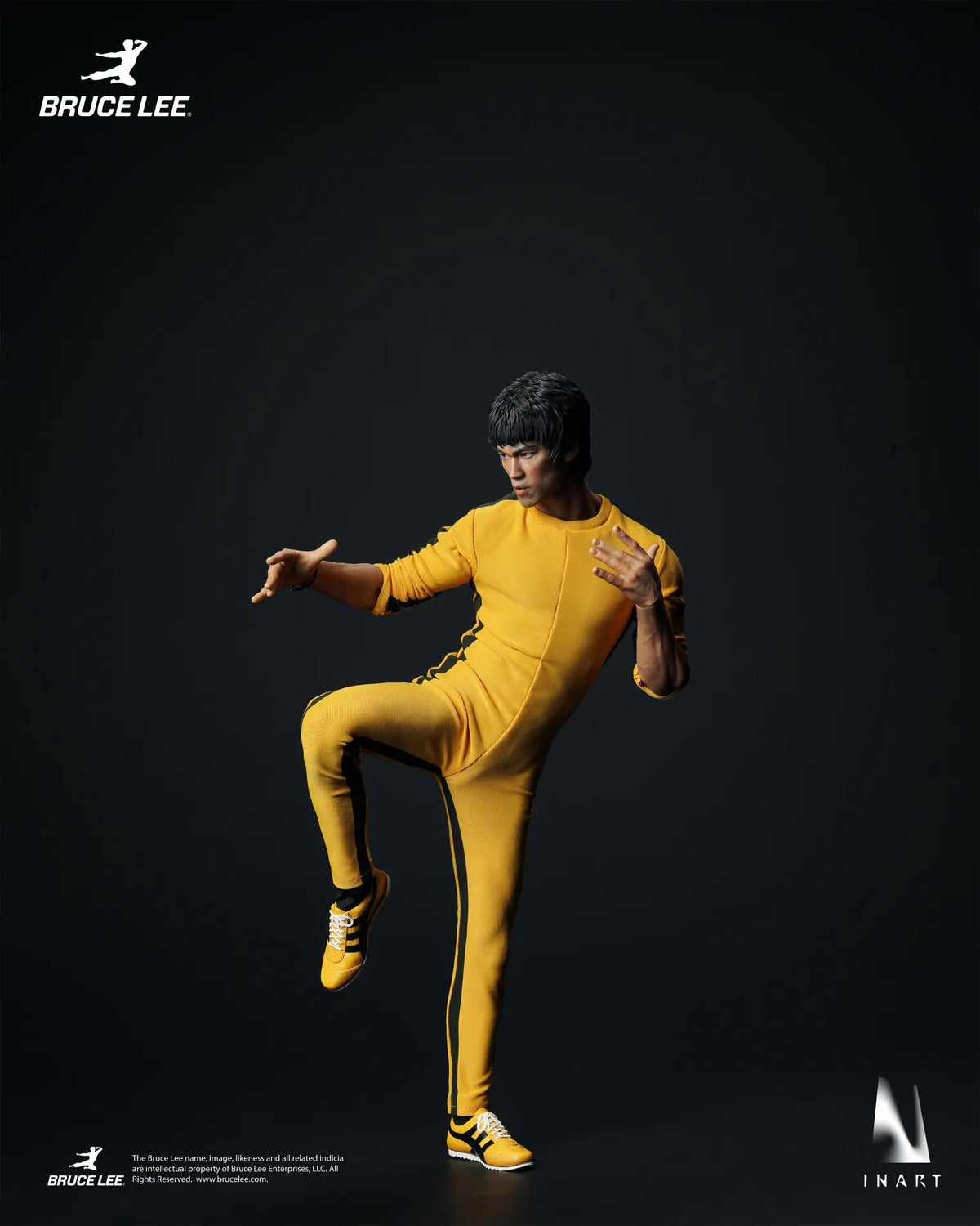 Bruce Lee (yellow Jumpsuit) 1/6 Collectible Figure