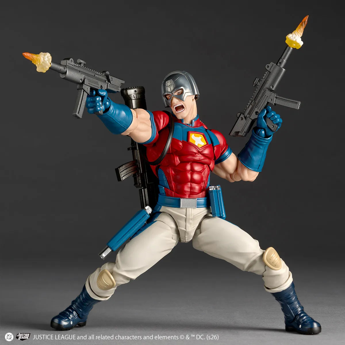 Revoltech Amazing Yamaguchi Dc Peacemaker Action Figure