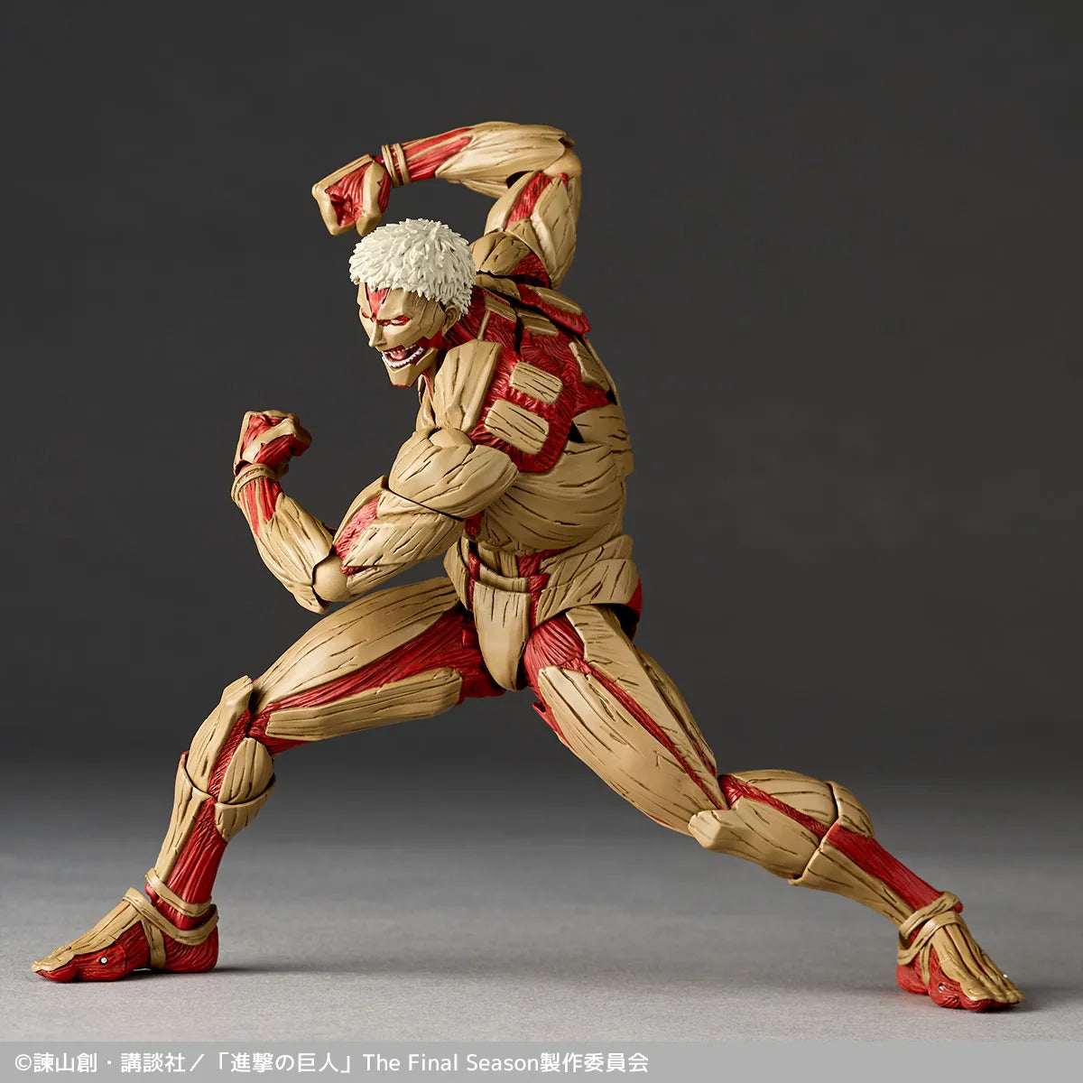 Revoltech A.y.attack On Titan Armored Titan 2027 Re-release Action Figure
