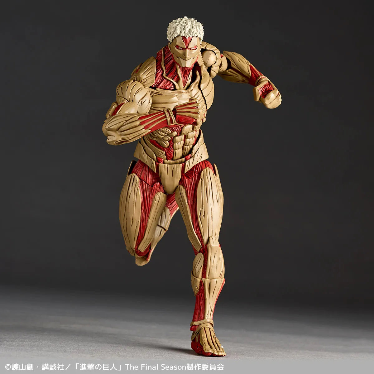 Revoltech A.y.attack On Titan Armored Titan 2027 Re-release Action Figure