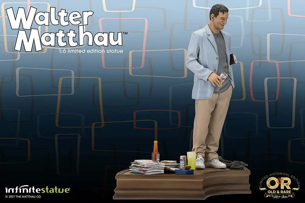 Walter Matthau Old&rare 1/6 Resin Statue