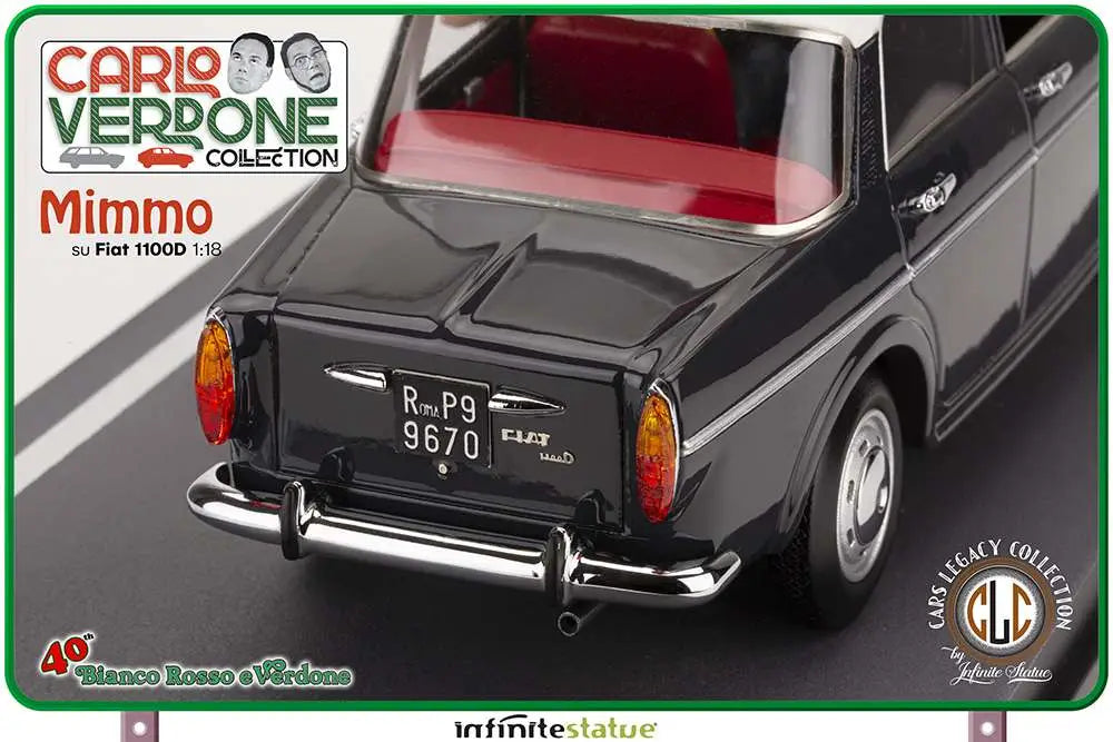 Mimmo Su Fiat 1100 1/18 Resin Car