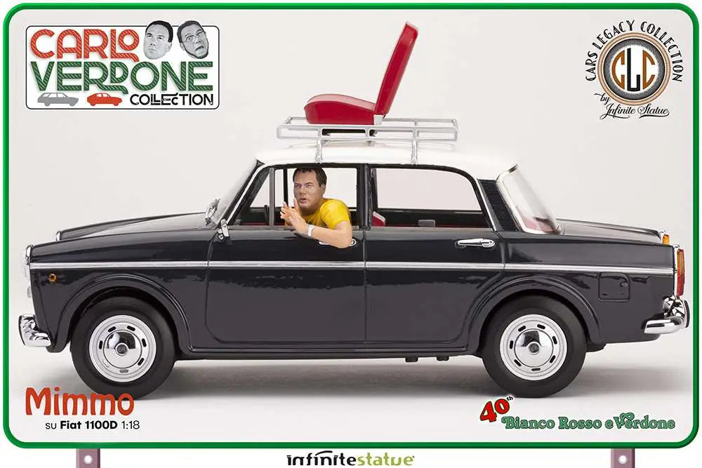 Mimmo Su Fiat 1100 1/18 Resin Car