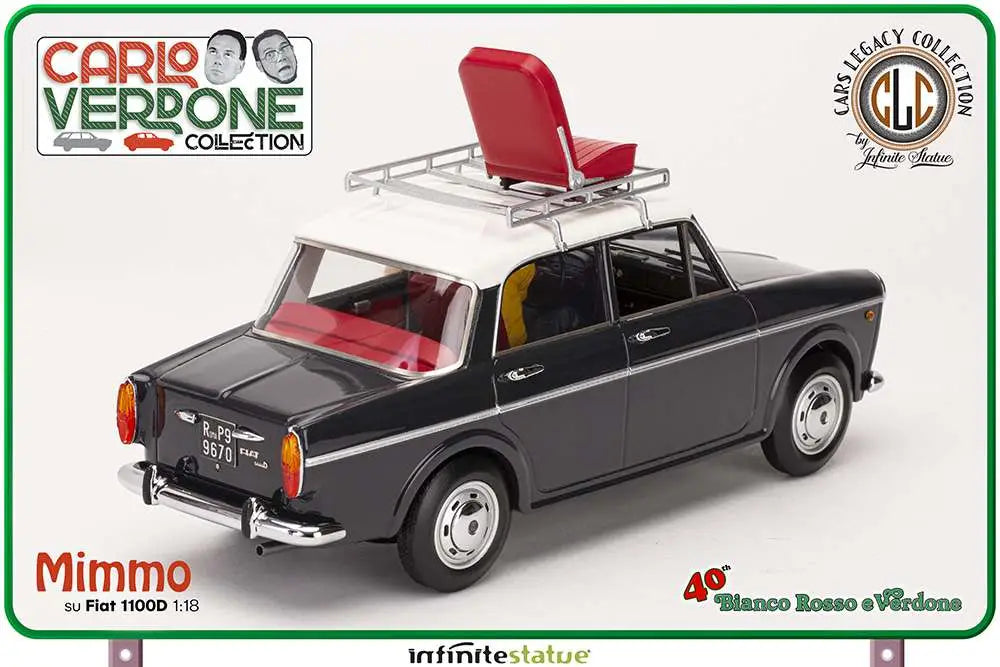 Mimmo Su Fiat 1100 1/18 Resin Car