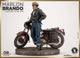 Marlon Brando W/bike Old&rare 1:6 Resin