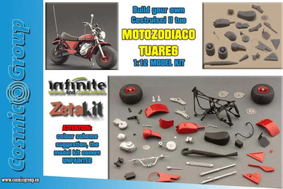 Tuareg Moto Zodiaco Model Kit 1/12