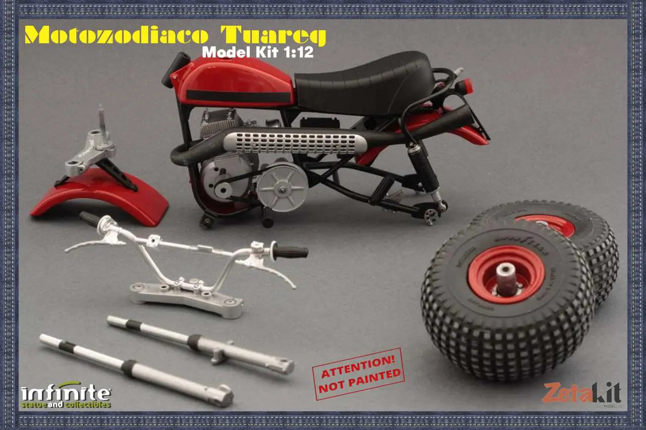 Tuareg Moto Zodiaco Model Kit 1/12