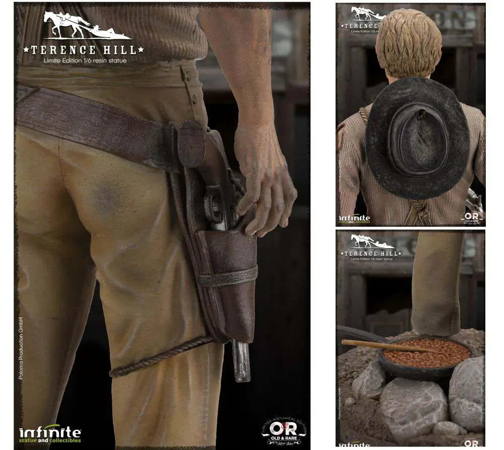 Terence Hill Old&rare 1/6 Resin Statue
