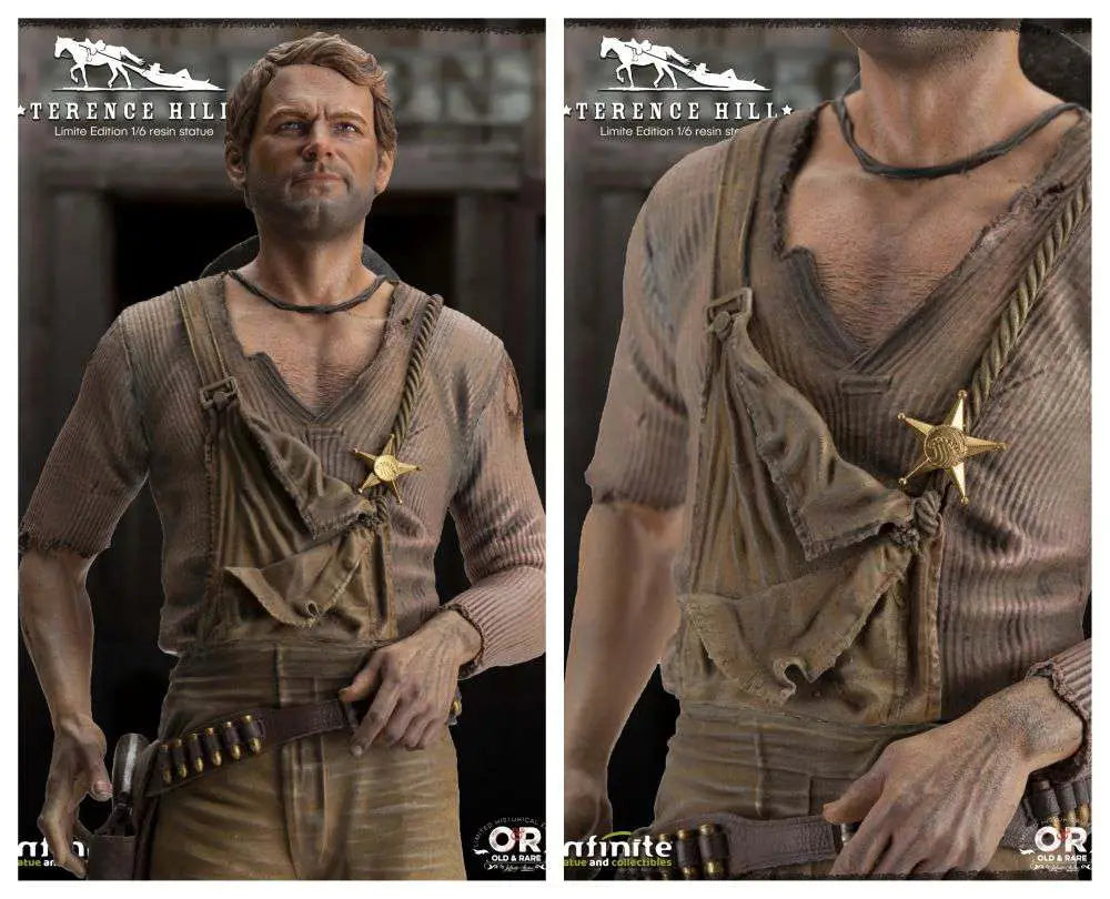 Terence Hill Old&rare 1/6 Resin Statue