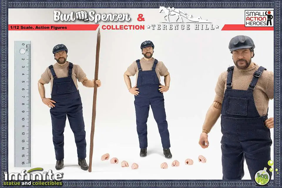 Bud Small Action Heroes Af 1/12