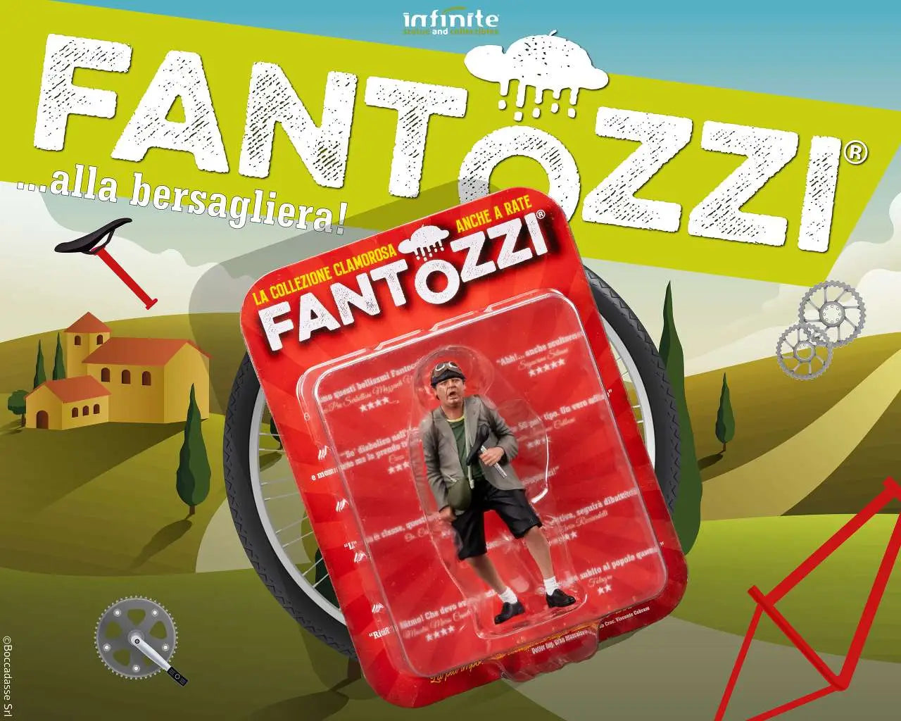 Fantozzi - Fantozzi …alla Bersagliera Pvc Mini Figure