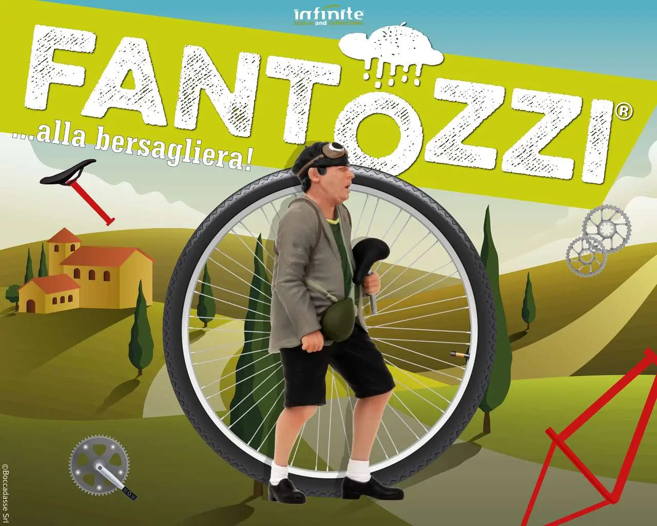 Fantozzi - Fantozzi …alla Bersagliera Pvc Mini Figure
