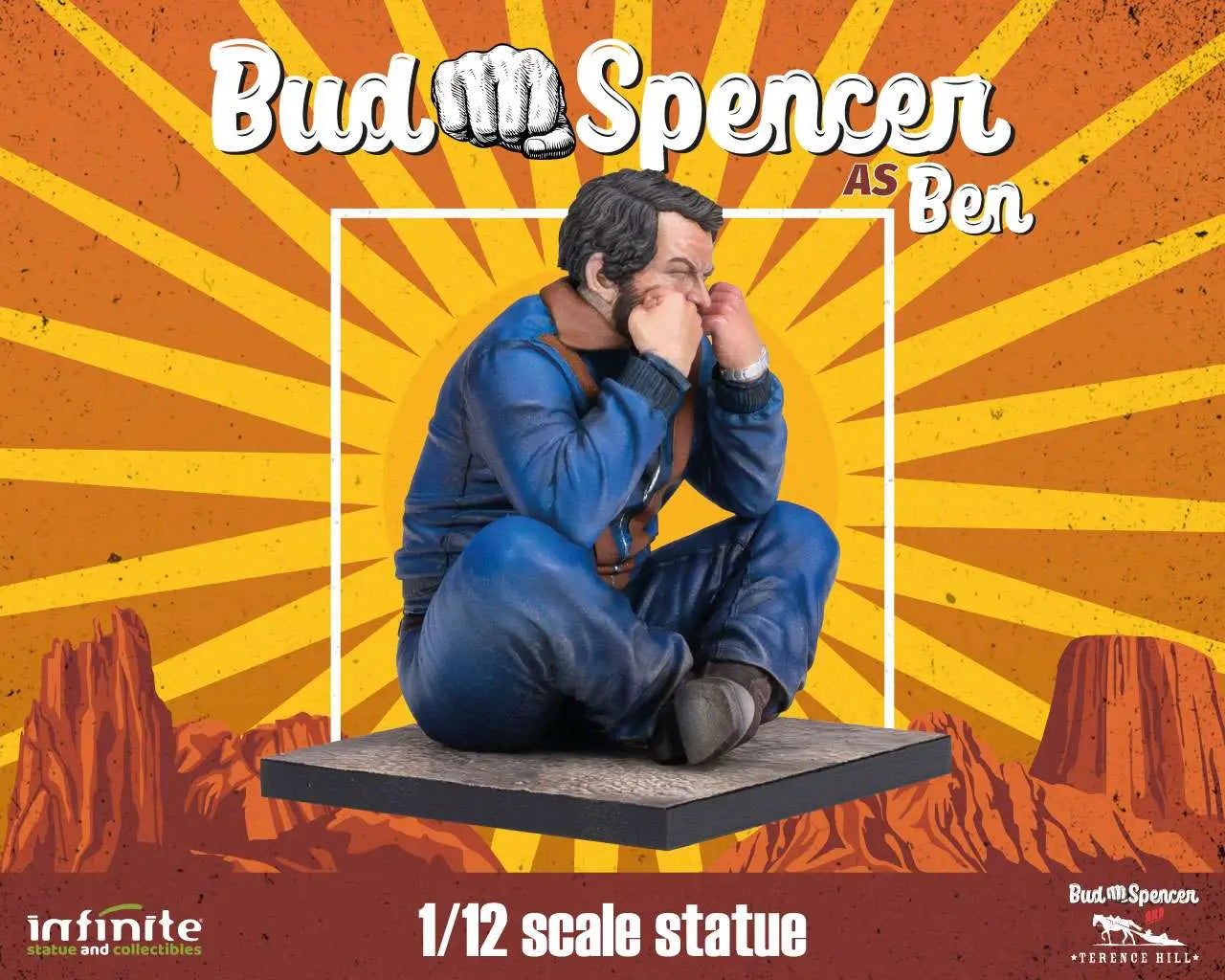 Bud Spencer As Ben 1/12 Statue