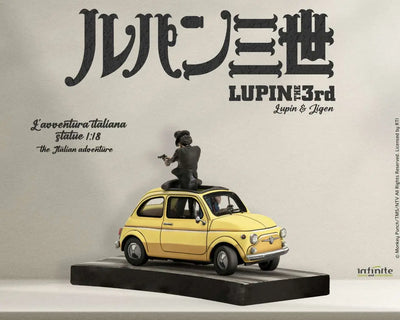 Lupin 3rd The Italian Adventure Lupin Jigen 1/18 Statue