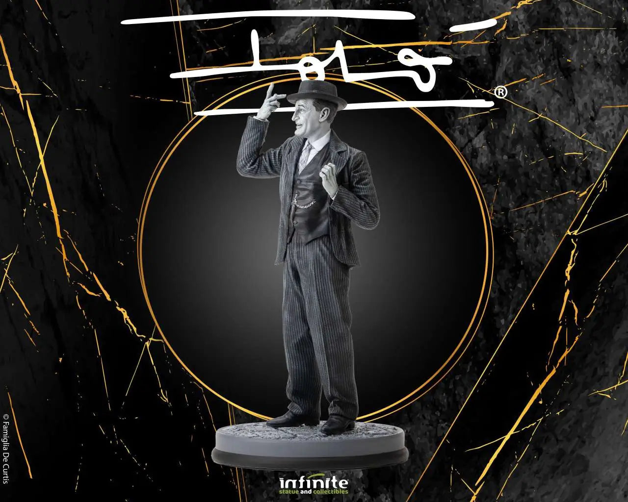 Toto' Resin Statue