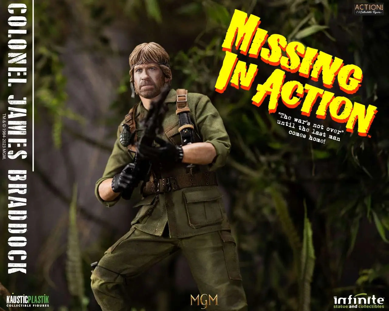 Missing In Action Colonel James Braddock 1/6 Action Figure Standard Edition