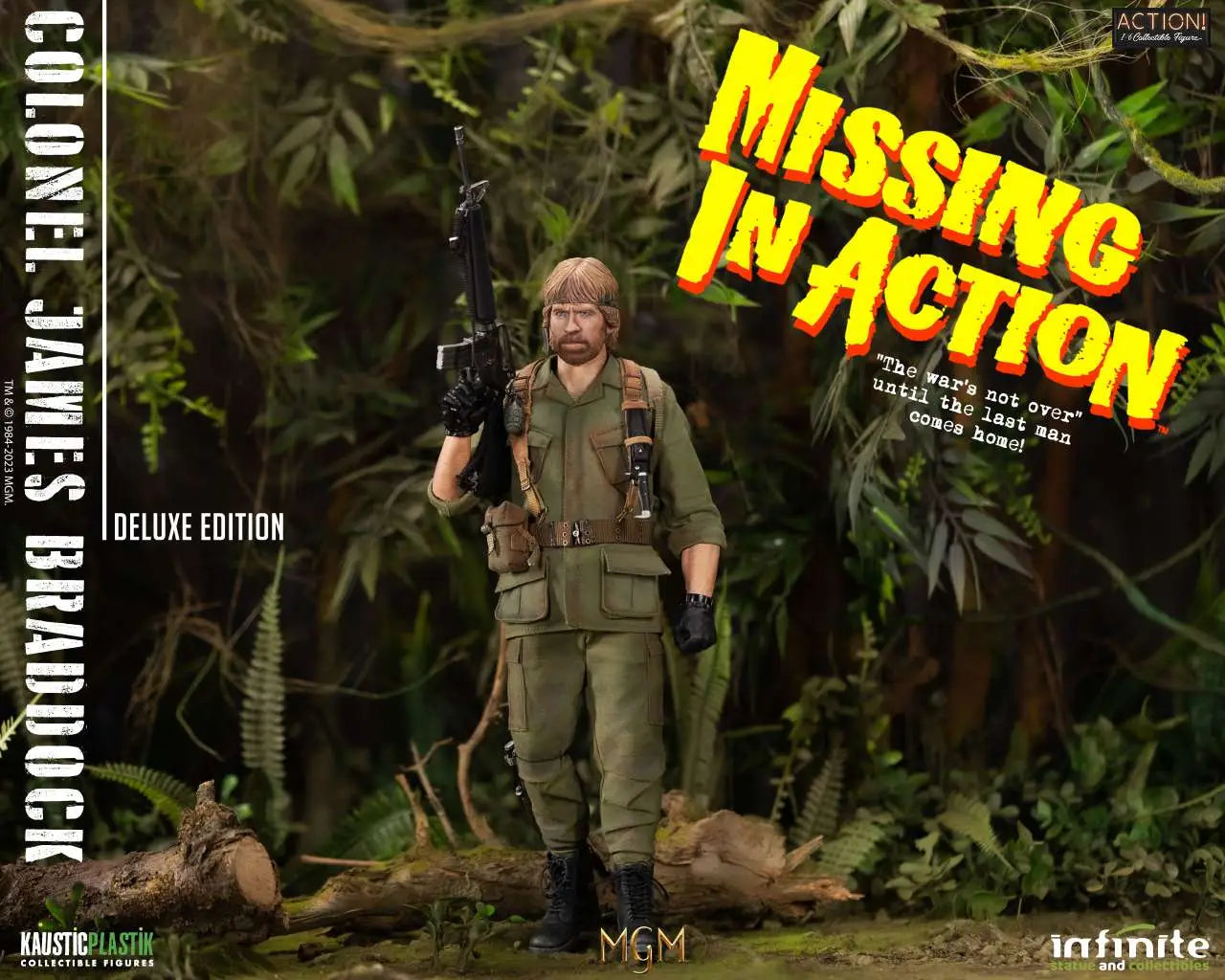 Missing In Action Colonel James Braddock 1/6 Action Figure Deluxe Edition