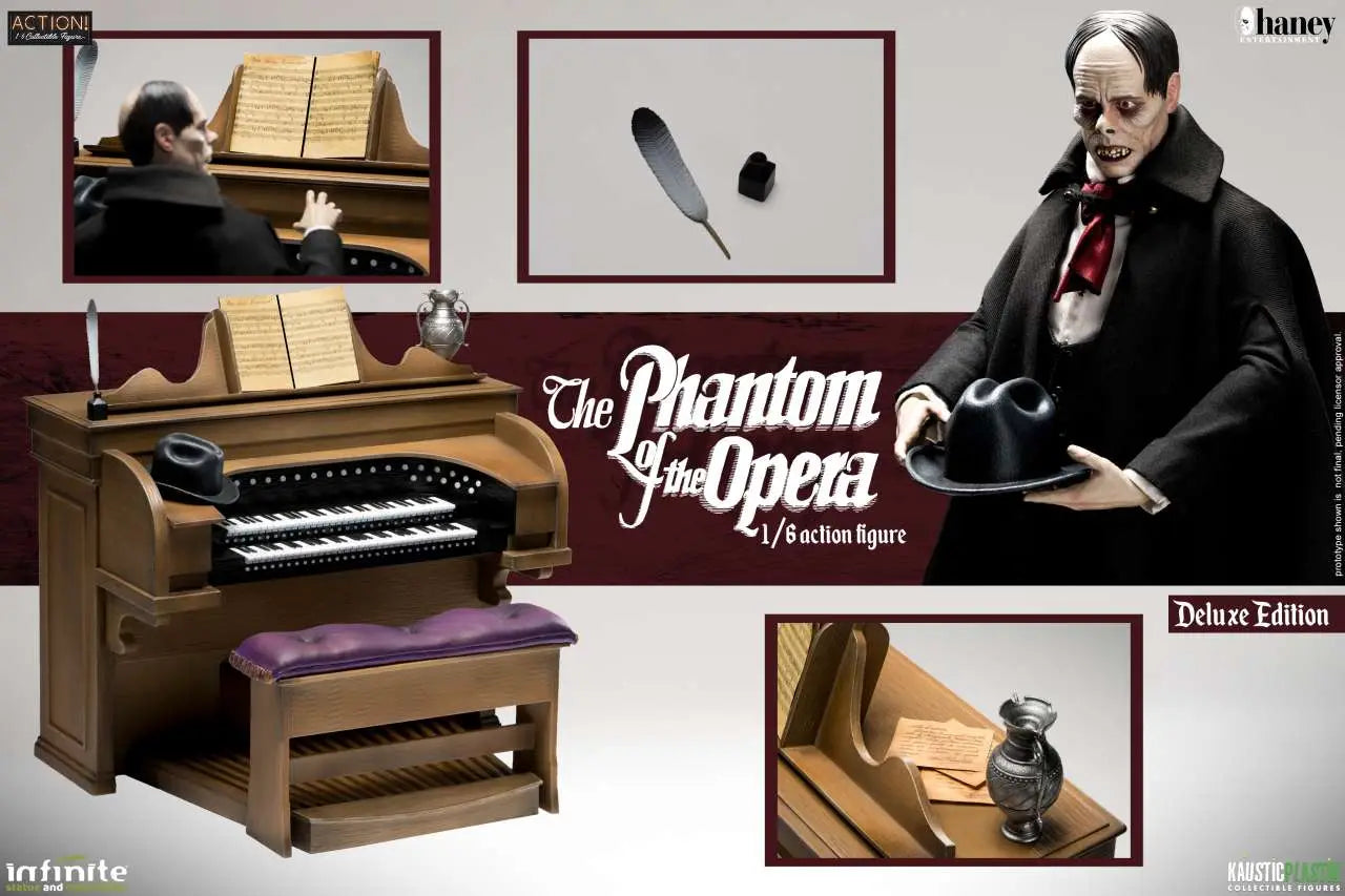 Lon Chaney As The Phantom Of The Opera 1/6 Action Figure Deluxe Version