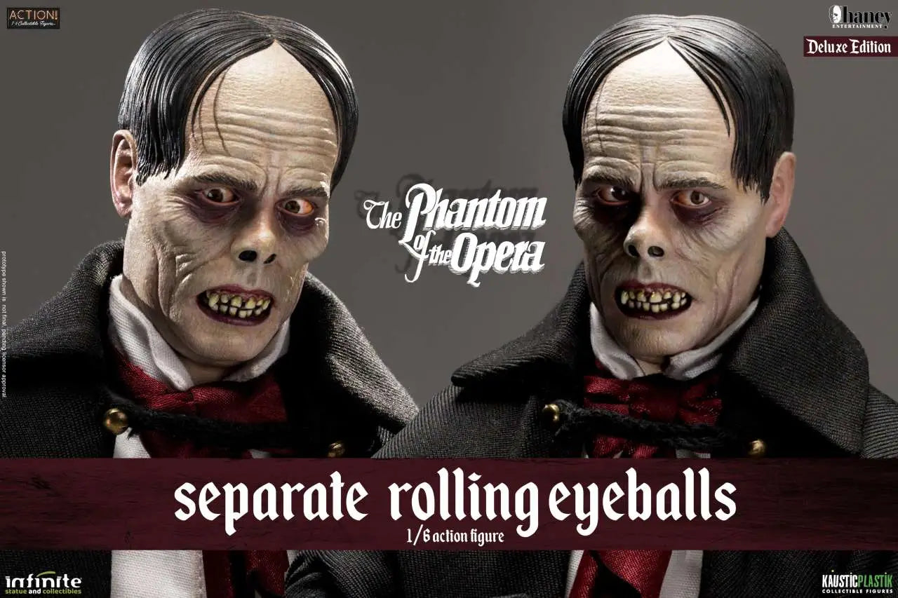 Lon Chaney As The Phantom Of The Opera 1/6 Action Figure Deluxe Version