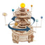 Robotime Rokr Mechanical Orrery 316PCS Rotatable DIY 3D Wooden Puzzles Model Building Block  ST001