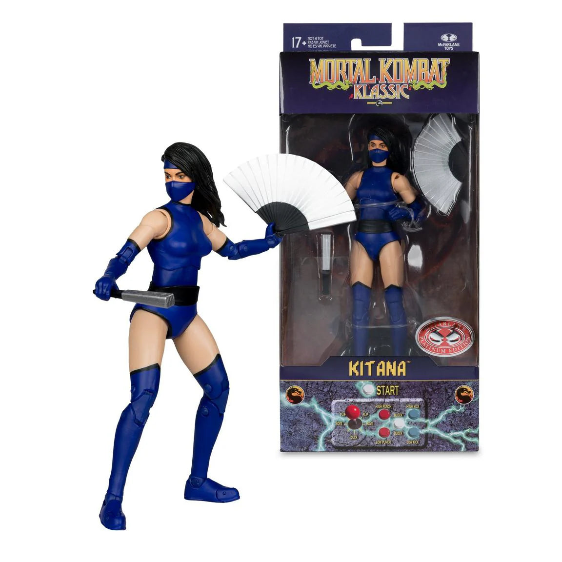 Mortal Kombat Klassiks Kitana (Chase) 18 cm Action Figure