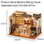 Robotime Rolife Becka's Baking House DIY Miniature House 3D Wooden