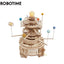 Robotime Rokr Mechanical Orrery 316PCS Rotatable DIY 3D Wooden Puzzles Model Building Block  ST001