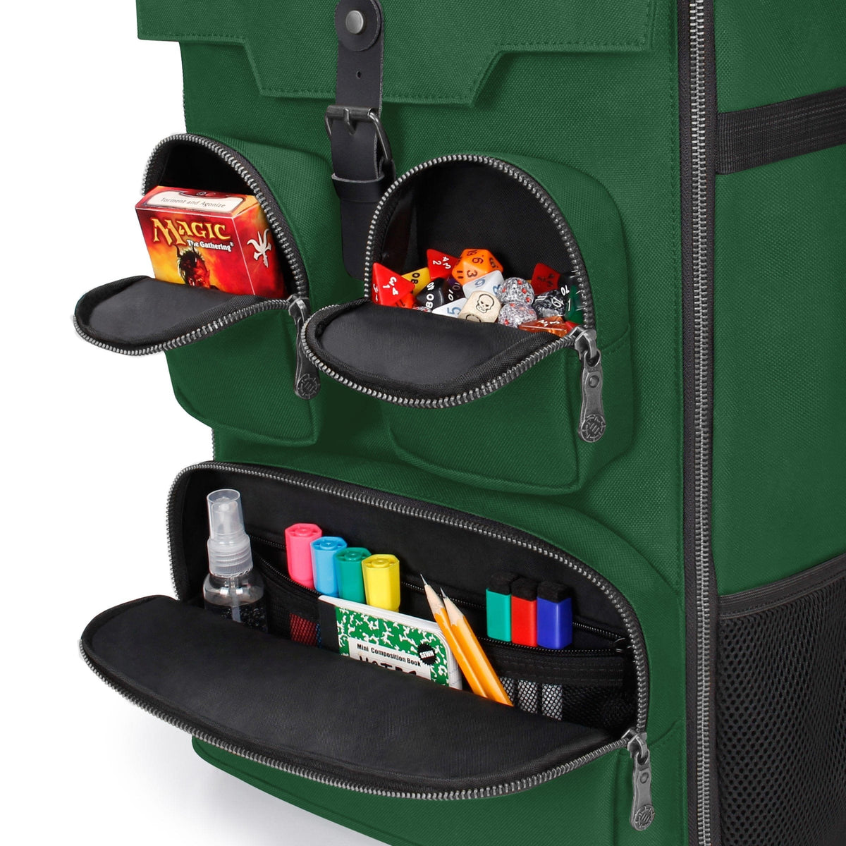 Enhance Board Game Backpack Collector's Edition Green