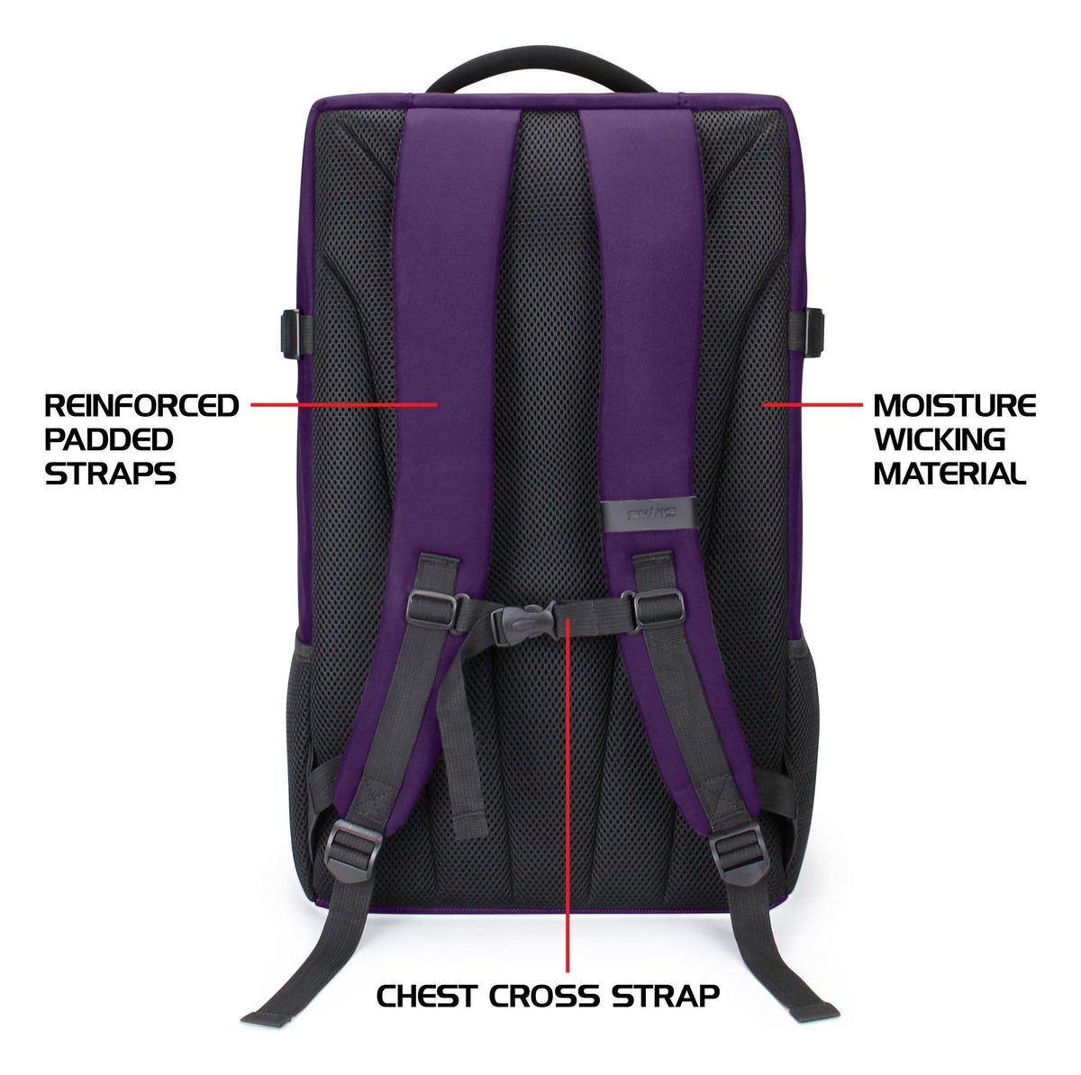Enhance Board Game Backpack Collector's Edition Purple