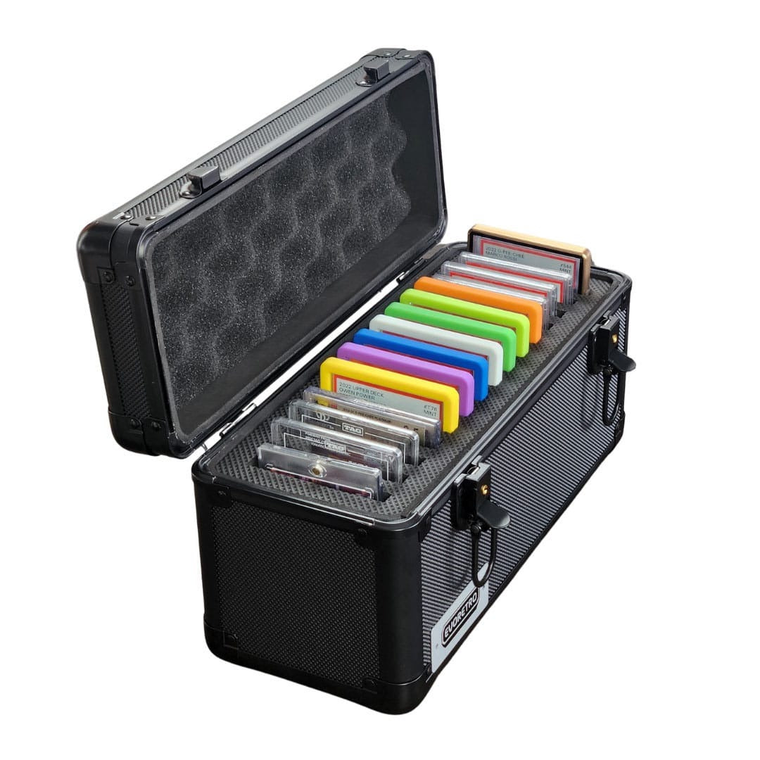 Evoretro Trading Card Suitcase for 15 Booster Packs