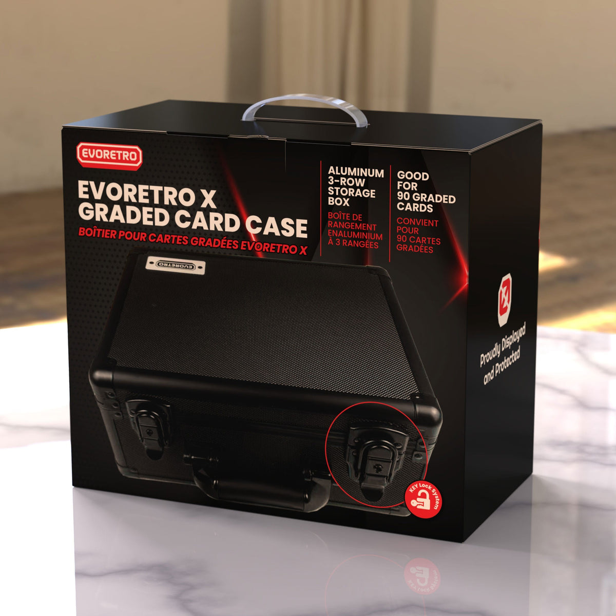 Evoretro Trading Card Suitcase Black Small Ver. 2