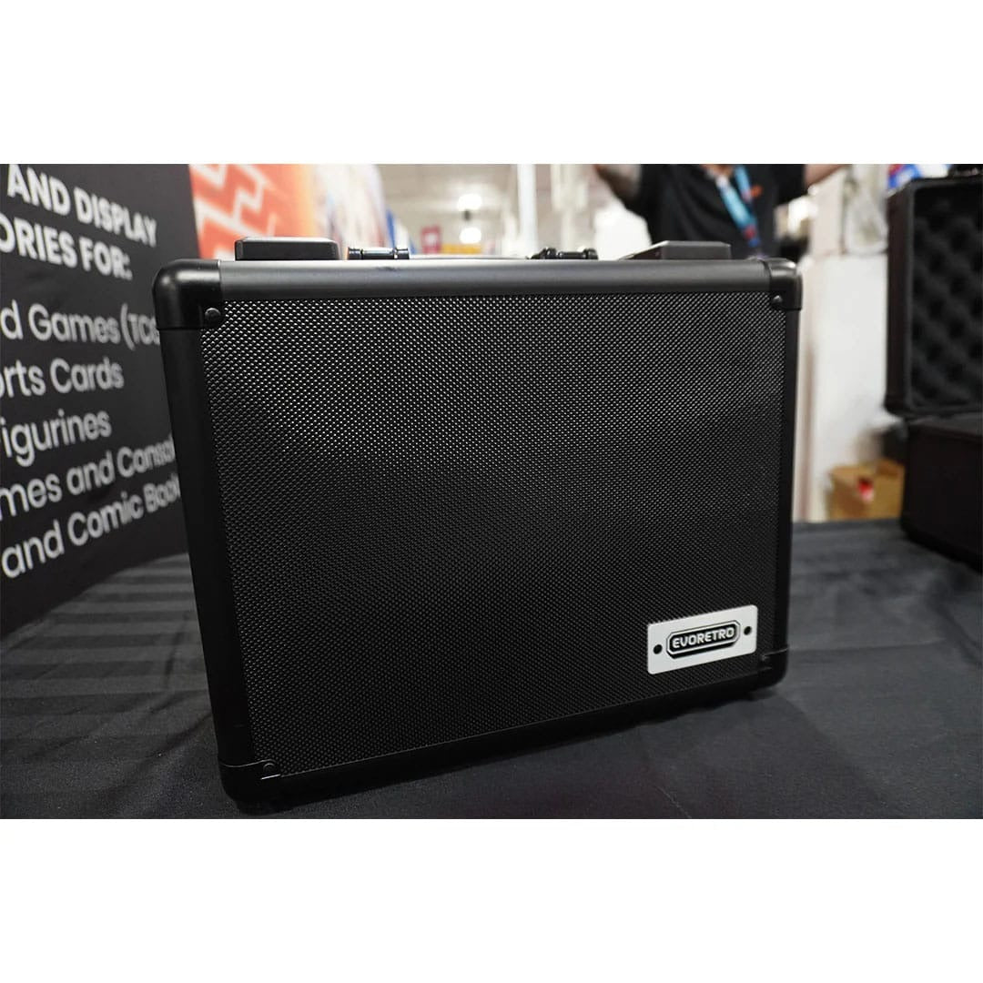 Evoretro Trading Card Suitcase Black Small