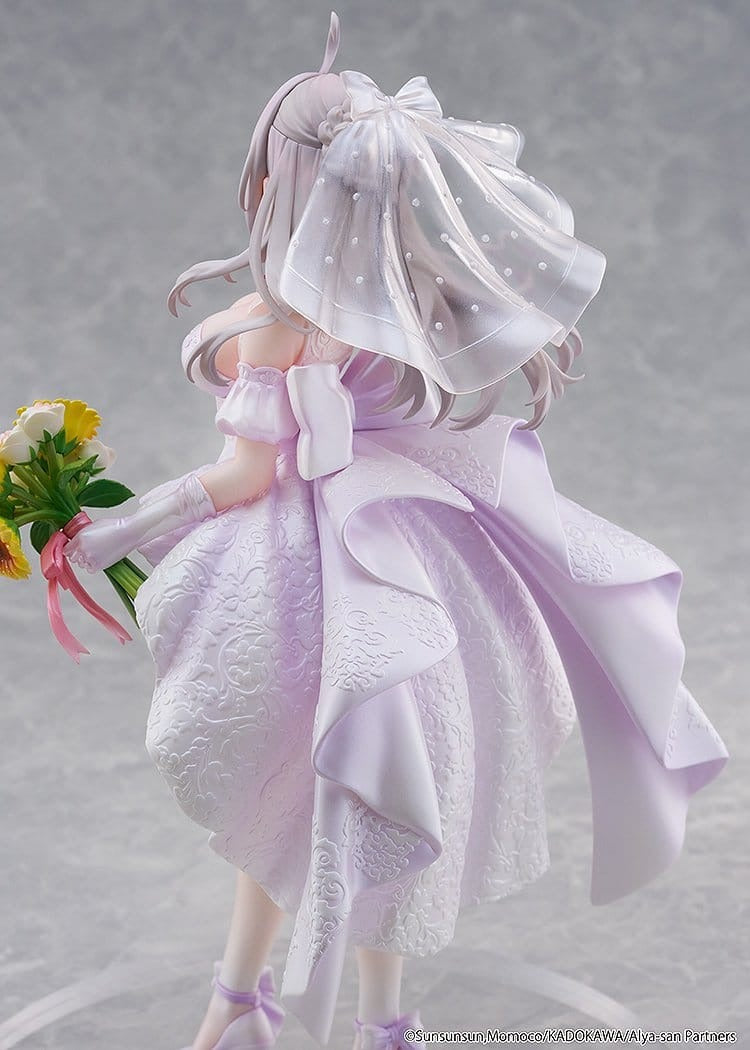 Alya Sometimes Hides Her Feelings in Russian Statue 1/7 Alisa Mikhailovna Kujou Wedding Dress Ver. 24 cm