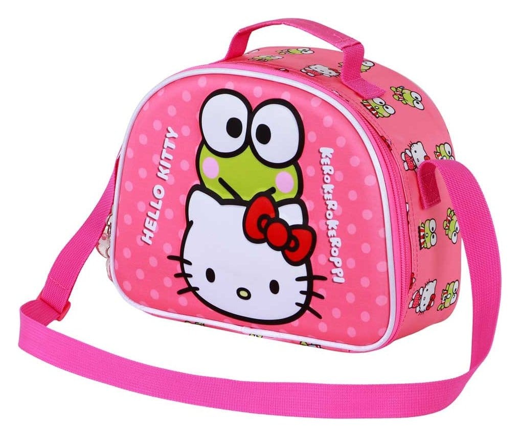 Sanrio 3D Lunch Bag Hello Kitty Funny Pink