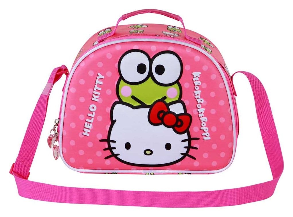 Sanrio 3D Lunch Bag Hello Kitty Funny Pink